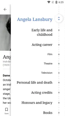 Wikipedia android App screenshot 3